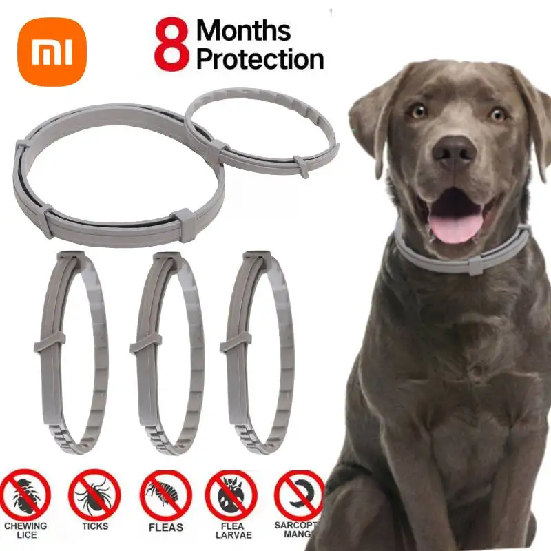 Xiaomi Dog Anti Flea And Ticks Cats Collar Pet 8Month Protection Retractable Pet - $8.64+