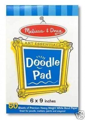 MELISSA &amp; DOUG DOODLE PAPER PAD 50 SHEETS 4107 - $2.53