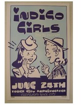 The Indigo Girls Handbill Poster Cleveland Large Picture-
show original ... - $495.35 MXN