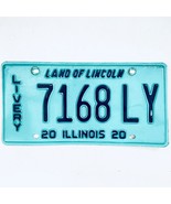 2020 United States Illinois Land of Lincoln Livery License Plate 7168 LY - $20.22 CAD