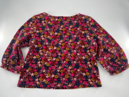 Anthropologie Maeve Shirt Womens Medium Pink Floral Multicolor Decatur P... - £18.14 GBP