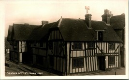 RPPC Leather Bottle Inn Cobham Kent England United Kingdom UK UNP Postcard B10 - £2.25 GBP