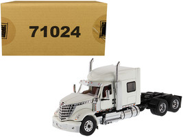 International LoneStar Sleeper Cab Truck Tractor White 1/50 Diecast Model by Die - £60.27 GBP