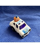 Vintage Big Mac Blue &amp; White Racer 1984 McDonalds Happy Meal Toys Fast Macs - $187.97 MXN