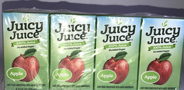Apple Juicy Juice 4 Pack 4.23oz ea Juice Boxes-100% Juice-BRAND NEW-SHIPS N 24HR - £7.76 GBP