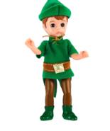 Madame Alexander Peter Pan Doll Robin Hood Mini Move Arms Legs Head Eyes... - £20.30 GBP