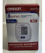 Omron 3 Series Upper Arm Blood Pressure Monitor with Cuff 1-Touch Use EUC - $18.81