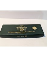 Dept 56 Dickens&#39; Village Series 20th Anniversary History Pins Enamel - $570.18 MXN