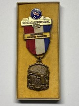 1961, U.S. ARMY PACIFIC, USARPAC, NATIONAL MATCH, MARKSMANSHIP MEDAL, BL... - $14.85