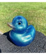 Metallic Duck, Blue Green Resin Duck, Duck Gift, Duck, Resin, With Gift Box - $16.48 CAD