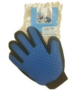 Pet Hair Remover Glove Brush Dog Cat Grooming Massage Soft Bath Desheddi... - $4.80