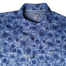 Van Heusen Men&#39;s Size LT 16.5-17 Starburst Pattern 100% Polyester Shirt - £13.16 GBP