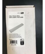 UltraPro 24in. Direct Wire LED Light Strip Fixture, Selectable Brightness - $30.70