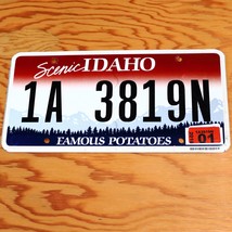 2018 United States Idaho Ada County Passenger License Plate 1A 3819N - $94.04 MXN