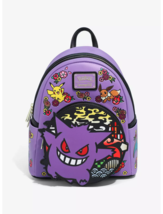 Loungefly Pokémon Gengar Floral Characters Mini Backpack - £60.97 GBP