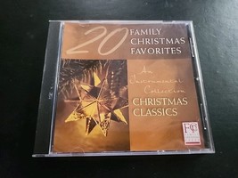 20 Family Christmas Favorites  Instrumental Collection  Christmas Classi... - $6.99