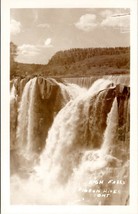 Ontario Canada High Falls Pigeon River Harold&#39; Studio Real Photo Postcard W12 - £7.77 GBP