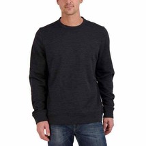 Gerry Textured Crew Neck Long Sleeve Sweatshirt BLACK Men&#39;s Sz L  NWT - $399.85 MXN