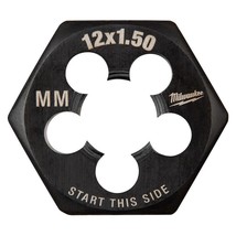 Milwaukee M12-1.50 Mm 1-Inch Hex Threading Die - £23.94 GBP