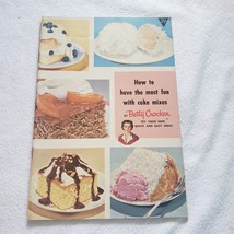 Vintage Betty Crocker’s How to have fun with cake mixes recipe booklet - £7.66 GBP