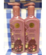 2 Bath &amp; Body Works PUMPKIN APPLE Cleansing Gel Hand Soap NEW Lot Set LQQK - $25.86 CAD