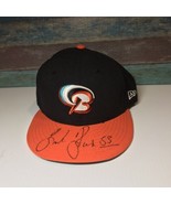 Zach Britton signed Bowie Baysox hat Game Used? MILB Baltimore Orioles - £86.67 GBP