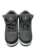 Nike Air Jordan 3 Retro Dark Grey MTLC Red Bronze 441140 035 Size 6.5Y w... - £71.46 GBP