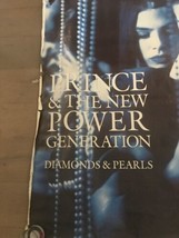 PRINCE &amp; The New Power Generation Diamonds &amp; Pearls DAMAGED Promo Poster... - $10.00