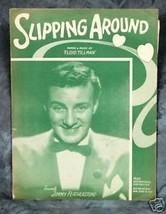 Slipping Around 1949 Sheet Music By Floyd Tillman - £1.99 GBP