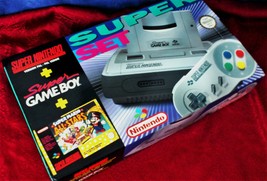  Snes Console &#39;&#39;super Set&#39;&#39; Edition - Super Mario / Black Edit - New -ULTRA Rare - £1,185.24 GBP