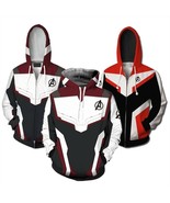 Marvel Avengers Endgame Hoodies Sweater Casual Sweatshirt Coat Zipper Ja... - $418.67 MXN