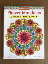 NEW Design Originals #5529 Flower Mandalas Adult Coloring Book, Thaneeya... - $10.00