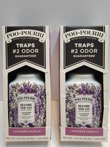 New Poo-Pourri Before You Go Toilet Spray Lavender Vanilla 2 FL OZ Pack Of 2 NIB - £15.95 GBP