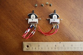OEM Sony TC-580 Reel to Reel Replacement Part: Monitor Selector Switch Lot x2 - $10.00