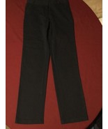 Girls New Size 14 Regular Nautica pants uniform navy blue slim fit  - £14.40 GBP