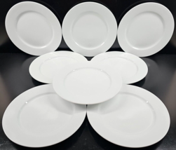 8 Royal Limited Whiteware Salad Plate Set Restaurant Style Table Dining ... - $122.63