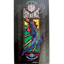 1990s NFL Experience Super Bowl XXVI Oversized Football Card Set Factory Sealed - £7.82 GBP