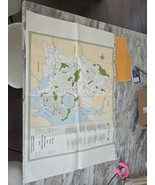 vintage 1999 Portland Maine Parks Open Spaces Map 38&quot; x 25&quot; - €15,39 EUR