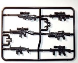 Modern black Weapon military Gun Set B Army War - £2.77 GBP