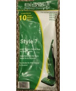 Bissell BigGreen Commercial Vacuum Cleaner Bags Style 7 U1451PK10 10 Pac... - £20.09 GBP