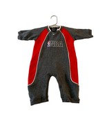 Nike Boys Infant Baby Size 3 6 months 1 Piece Pants Bodysuit NBA Vintage... - £18.67 GBP
