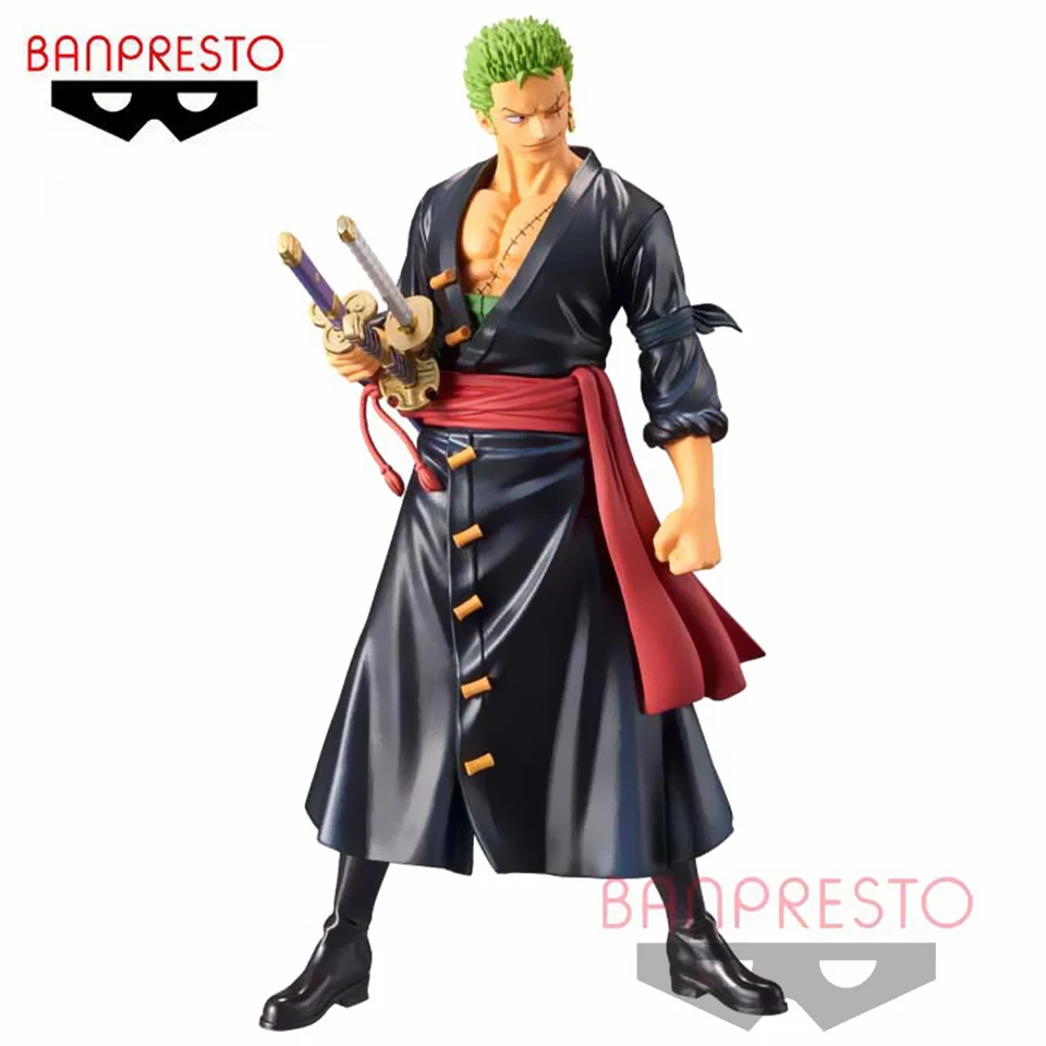 Original BP Japanese One Piece DXF Roronoa Zoro 2.0 Wanno Country Kids Toys - £31.06 GBP+