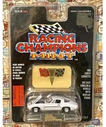 Racing Champions MINT EDITION Issue #41 1963 Chevy Corvette 1:53 White - £25.76 GBP