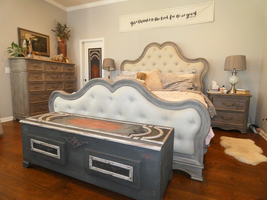 French Quarter Rain Bed Trunk - New Orleans Style by artist Brian H. Keene - £1,199.03 GBP+