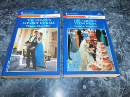 Harlequin American Victoria Chancellor lot of 2 A Royal Twist Series Paperbacks - £1.88 GBP