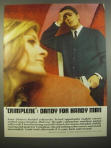 1966 Imperial Chemical Industries Crimplene Ad - Crimplene: Dandy for handy man - £14.55 GBP