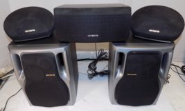 AIWA SX-NA302 Speaker System 6 Ohm 40w with Satellites and Center - $68.58