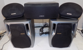 AIWA SX-NA302 Speaker System 6 Ohm 40w with Satellites and Center - £54.34 GBP