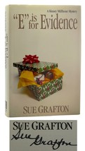 Sue Grafton E IS FOR EVIDENCE Signed 1st 1st Edition 1st Printing - £413.85 GBP