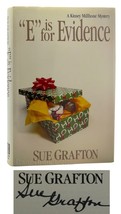 Sue Grafton E IS FOR EVIDENCE Signed 1st 1st Edition 1st Printing - £406.27 GBP